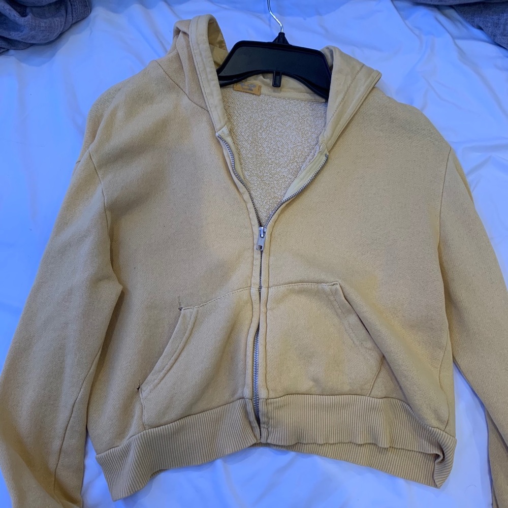 brandy cropped zip